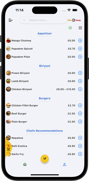 À emporter - Application mobile de gestion de restaurant Flutter WooCommerce + EPOS + Web (Android, iOS) - 5