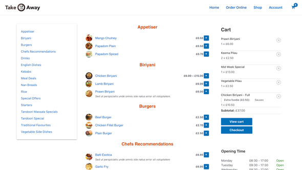 À emporter - Application mobile de gestion de restaurant Flutter WooCommerce + EPOS + Web (Android, iOS) - 13